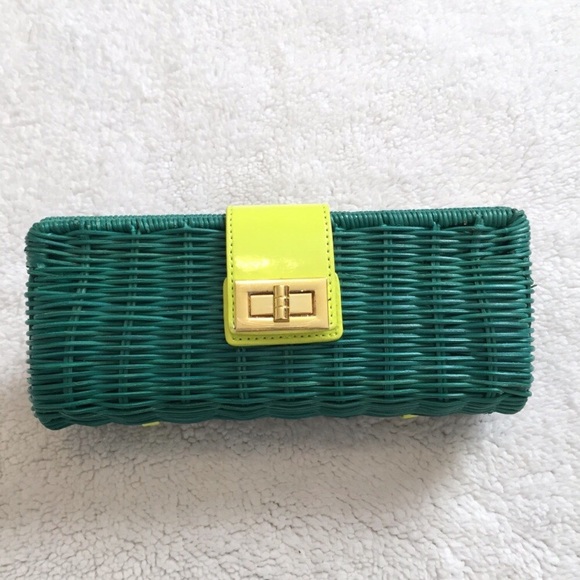 J. Crew Factory Handbags - J. Crew | Straw Clutch
